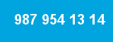 987 954 13 14 987 954 13 14
